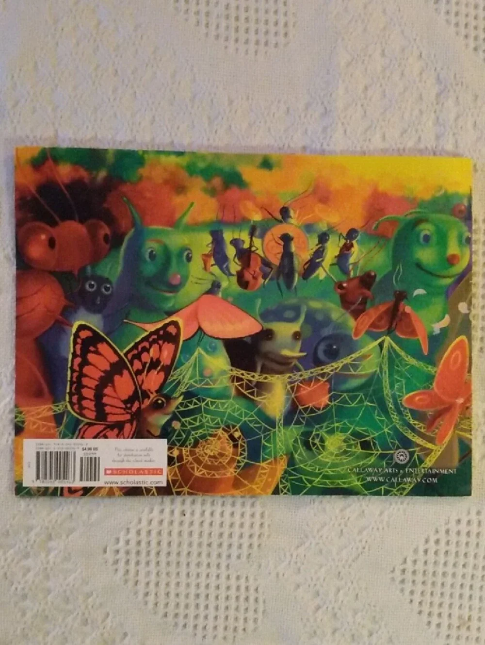 4/$20 Miss Spider's Wedding Children's Paperback Book by David Kirk